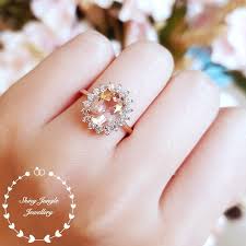 Princess eugenie has sparked rumours that another royal wedding is on the cards after being spotted with a band on her left handcredit: Morganite Halo Engagement Ring Padparadscha Sapphire Colour Solitaire Ring Vintage Design Princess Eugenie Pink Stone Ring Oval Cut