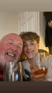 Happy Friday evening with my little boy!! (6ft 1”) God I love you so much!  15 years old