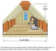 Wraparound porch lofted barn cabin 12x24 | diy she shed i'm super excited about this project! Best Barns Arlington 12x24 Wood Storage Shed Kit Arlington 1224