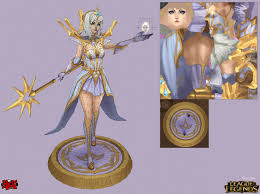 Artstation Elementalist Lux Light Yekaterina Bourykina Light League Of Legends 3d Characters