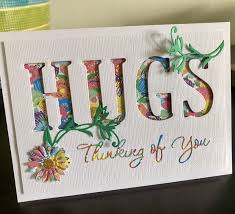 Romans 15:13 just to share a bright hello, to send you hugs and let you know you're kept in special prayers each day and much love always comes your way. Thinking Of You Hand Crafted Cards Joy Cards Encouragement Cards