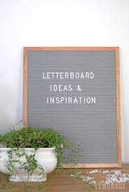 Plus, a letter board is just the thing that your instagram has been missing. Clever Letterboard Inspiration And Ideas Making Lemonade
