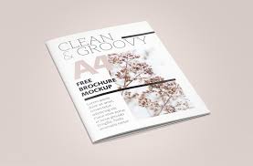 6 Psd Brochure A4 Magazine Free Mockup Free Mockup Brochure Mockup Free Brochure Free Mockup