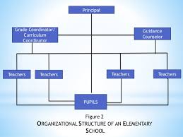 organizational structure of the department of education