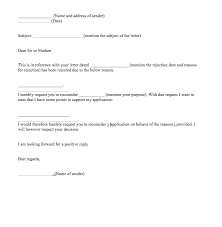 This sample is provided for your guidance only. Sample Letter Of Appeal For Consideration Top Form Templates