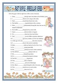 Past Simple Irregular Verbs Worksheet Free Esl Printable Worksheets Made By Teachers Irregular Verbs Simple Past Tense English Verbs