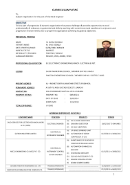 Create an engineering resume in 5 simple steps. Electrical Engineer Cv Pdf