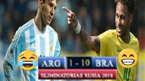 Second half ends, brazil 2. Brazil Vs Argentina All Goals Bra 10 Arg 1 International Football Sports 2018 International Football Sports Brazil Vs Argentina