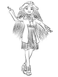 The beautiful free printable descendants coloring pages for kids and adults you'll find here. Uma From Descendants Coloring Page Online Coloring Pages