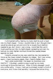 By The Poolside Diaper Girl Diaper Diaper Captions