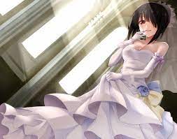 Anime Date A Live Kurumi Tokisaki Wallpaper Date A Live Vestidos De Novia Novios