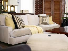 The material i used for the cushions is just canvas dropcloth from home. Learn When To Reupholster A Couch