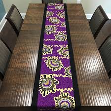 Dutch Wax Table Runner African Print Table Runner Ankara Table Runner Table Linen Housewarming Gift African Home Decor African Decor Printed Table Runner