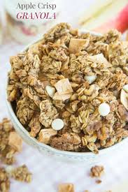 Apple Crisp Granola Cupcakes Kale Chips Cinnamon Granola Recipe Granola Recipes Best Granola
