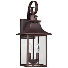Quoizel Chancellor 19 High Copper Bronze Outdoor Wall Light 6g053 Lamps Plus Outdoor Wall Lighting Wall Lights Exterior Light Fixtures