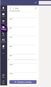 Meeting Button Missing From Teams Microsoft Community