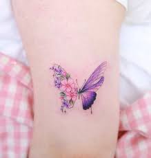 Huge butterfly inked across his stomach. 51 Stunning Watercolor Tattoos You Ll Obsess Over Glamour