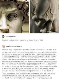 Michaelangelo S David History Humor Funny Art History Funny Art