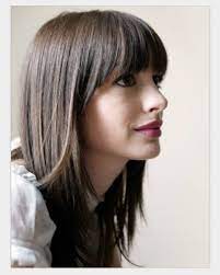Bangs With Face Frame Layers Hair Makeup Pinterest Face Regarding Elegant Bangs That Frame Fa Medium Hair Styles Long Hair With Bangs Hair Lengths