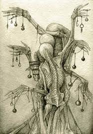 Tree Kirill Semenov Dark Fantasy Art Creepy Art Art