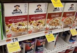 Browsing the weekly flyers of stop & shop has never been easier. Quaker Oatmeal Only Quaker Oatmeal Only 1 29 At Stop Shop No Coupons Needed 29 At Stop Shop No Coupons Needed How To Shop For Free With Kathy Spencer