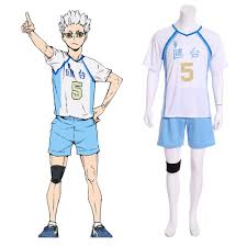 Okay but isn't he actually straight?? Haikyuu Hoshiumi Kourai High School Volleyball Club Uniform Costume Adult Sports Football Uniform Suit L320 Anime Costumes Aliexpress