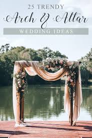 25 Trending Wedding Altar Arch Decoration Ideas Elegantweddinginvites Com Blog Wedding Arch Wedding Altars Wedding Decorations