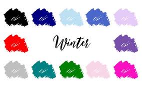 Winter Colour Palette 4 Season Color Analysis Infinite