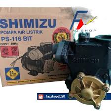 Pompa pendorong pompa air booster pump low watt 90w pompa dorong auto di tokopedia ∙ promo pengguna baru ∙ cicilan 0% ∙ kurir instan. Pompa Air Shimizu Ps 116 Bit Low Watt Shopee Indonesia