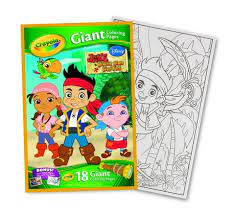 Involved in the creative development of model magic, color wonder, and spark play patterns. Buy Crayola Jake And The Never Land Pirates Giant Coloring 18 Pages 04 0161 Online Shop Stationery School Supplies On Carrefour Uae