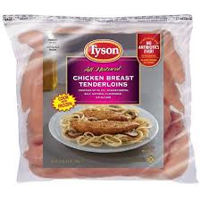I like to always keep some on hand in my freezer for quick meals. Tyson All Natural Chicken Tenderloins Frozen 40oz Target
