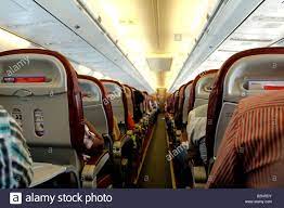 Inside An Aircraft Air India Express Stock Photo Alamy