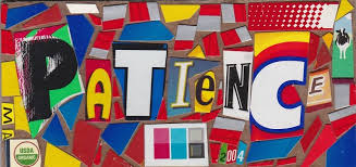 Patience 2004 Word Art Pop Art Collage