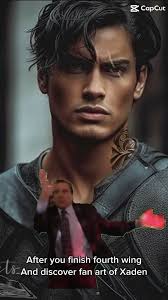 ✨𝗙𝗼𝘂𝗿𝘁𝗵 𝗪𝗶𝗻𝗴✨, Fans everywhere are going feral over Xaden Riorson  after reading Fourth Wing., “𝙄 𝙖𝙢 𝙖𝙣𝙣𝙤𝙮𝙞𝙣𝙜𝙡𝙮 𝙖𝙬𝙖𝙧𝙚 𝙤𝙛  𝙚𝙫𝙚𝙧𝙮𝙩𝙝𝙞𝙣𝙜 𝙮𝙤𝙪 𝙙𝙤.” , “𝙏𝙝𝙚𝙧𝙚’𝙨 𝙣𝙤𝙬𝙝𝙚𝙧𝙚 𝙞𝙣  𝙚𝙭𝙞𝙨𝙩𝙚𝙣𝙘𝙚 𝙮𝙤𝙪 𝙘𝙤𝙪𝙡𝙙 𝙜𝙤 𝙩𝙝𝙖𝙩 𝙄 𝙬𝙤𝙪𝙡𝙙𝙣’𝙩 ...