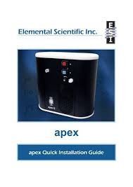 Designed with increased sensitivity, the apex 300 metal detector is easy to install, can be customized to fit any drop through, pipeline and check weighing needs. Esi Manual Apex Elemental Scientific