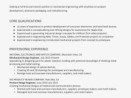 Looking for a position as a mechanical engineer in your company. Sample Resume For A Mechanical Engineer