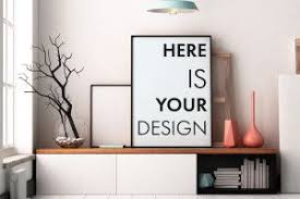 This Exclusive Freebie Is An Interior Mockup In The Loft With Posters Standing On A Console Table This Free Poster Mockup Free Poster Mockup Web Design Tools