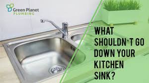 Fix your commercial kitchen equipment today! What Shouldn T Go Down Your Kitchen Sink Green Planet Maintenance Pty Ltd