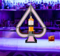 Amazon.com: LED Lighted Liquor Bottle Display Shelf Ace of ...