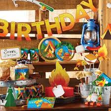 Save $2.00 ( 10% off ) add to cart. Camping Birthday Party Supplies Collection Target