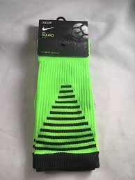 nike squad crew soccer socks mens shoe size 6 8 womens 6