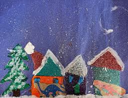 Loving our messy winter themed projects these days ❤️