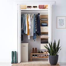 Hanging closet organizers can arrange your clothes on shelves or in compartments so you can quickly and easily grab what you want to wear. 6 Compartment Canvas Hanging Sweater Organizer The Container Store