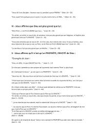 J'ai fait quelques exercices, ne. Jesus N Est Pas Dieu Selon La Bible Par Youssef Fichier Pdf
