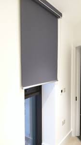 Blackout Roller Blinds Fitted To New Apartment In Dalston London To Bedroom Window Modern Blinds Curtains With Blinds Modern Blinds Vertical Window Blinds