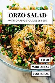 Orange Orzo Salad Recipe Cookie And Kate Recipe Orzo Salad Recipes Orzo Salad Orzo Recipes