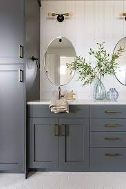 Roycroft Pewter By Sherwin Williams Beautiful Bathrooms Painting Bathroom Cabinets Bathroom Inspiration