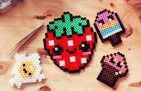 Il faut avouer que l'univers est riche et incroyablement inspirant. Trucs Et Astuces Pour Faire Une Dinette Kawaii En Perles Hama