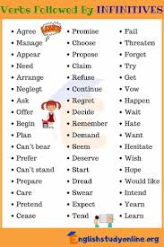 We promise to always provide value and outstanding service, regardless of your lifestyle need, travel preference, or budget constraint. Verbs Followed By Infinitives English Vocabulary Words Learn English English Words
