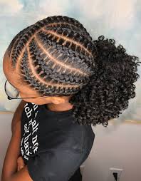 Trendy braided haircuts and styles for black girls. 15 Adorable Braided Buns For Little Girls Afrocosmopolitan Braided Hairstyles For Teens Kids Hairstyles Girls Braided Hairstyles